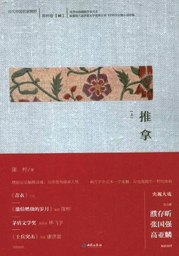 陈枰，《推拿》，2013年，西苑出版社。